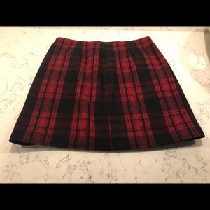 *NEW* Plaid Wool Skirt